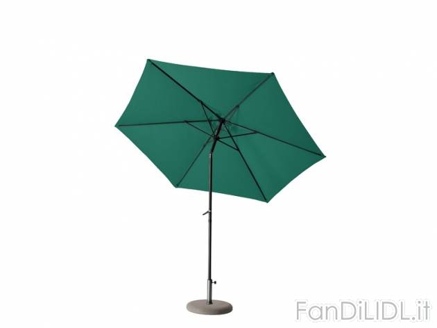 Ombrellone 300 cm Florabest, prezzo 34,99 &#8364; per Alla confezione 
- Protezione ...